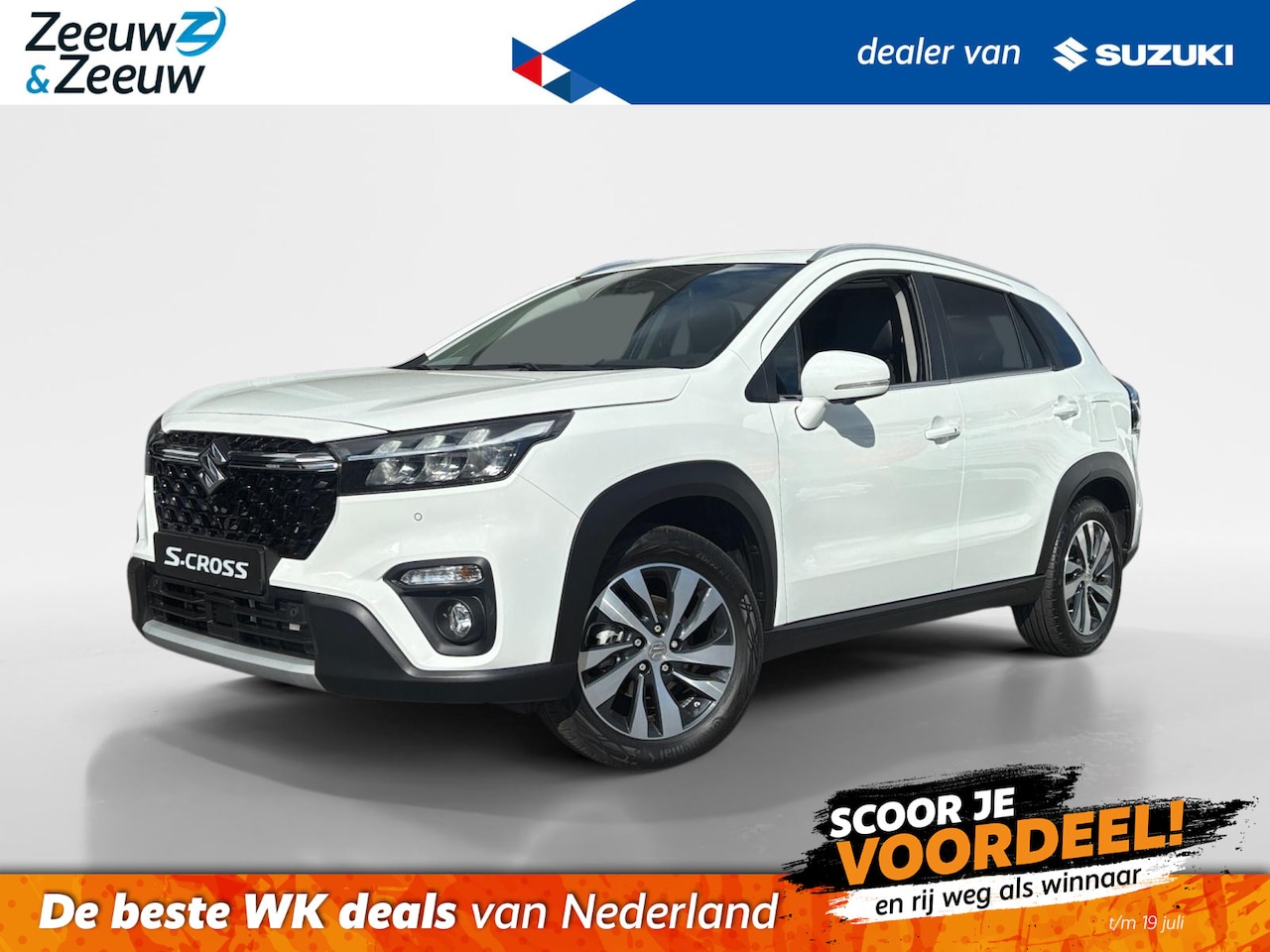 Suzuki S-Cross - 1.4 Boosterjet Style Hybrid | €1850.- korting | 17inch lichtmetalen velgen | 360camera | N - AutoWereld.nl