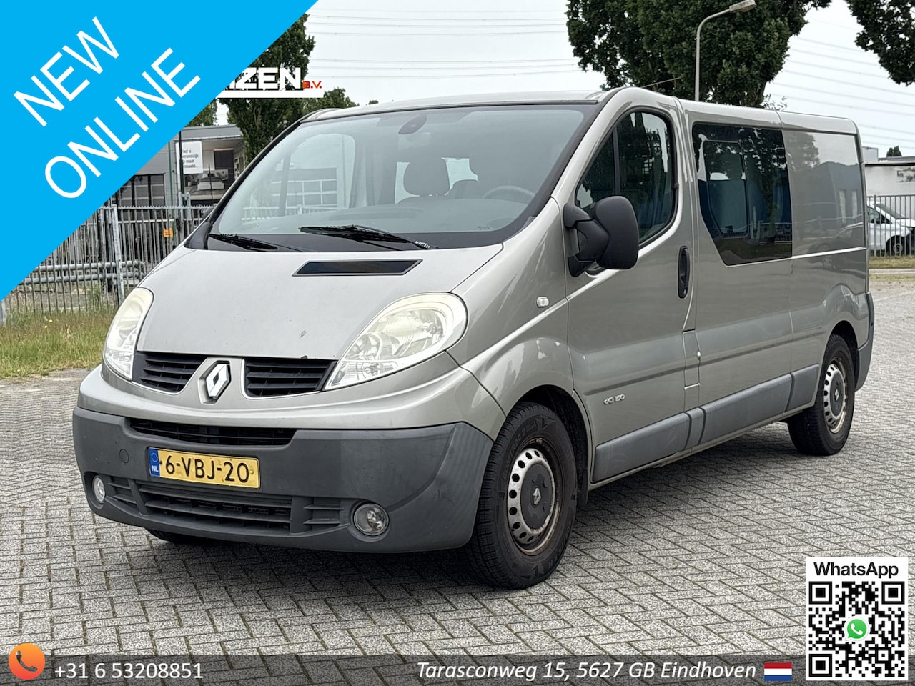 Renault Trafic - 2.5 dCi T29 L2H1 Dubbel Cabine | € 3.950,- NETTO! | Automaat | Airco | Navi - AutoWereld.nl