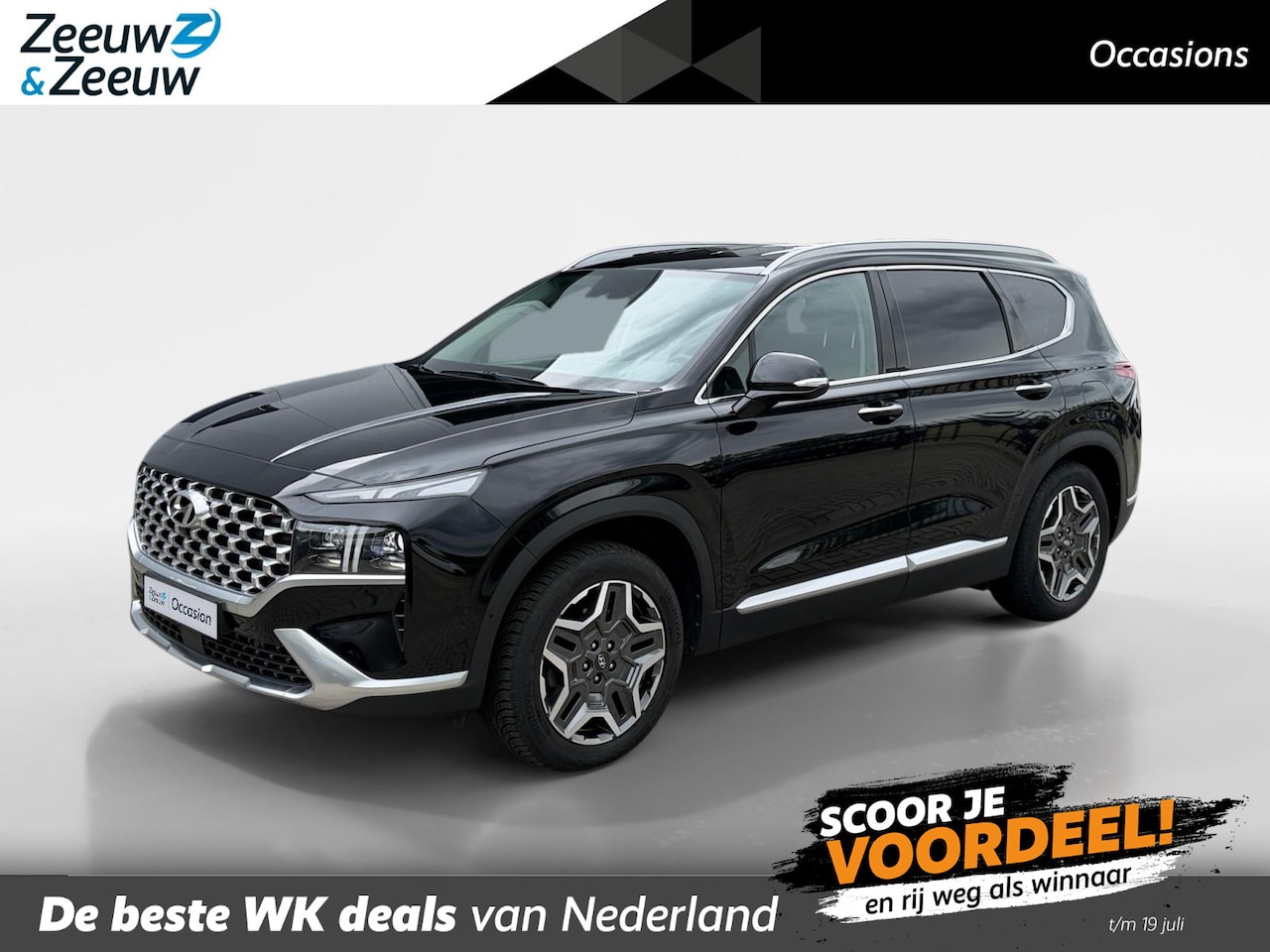 Hyundai Santa Fe - 1.6 T-GDI PHEV Comfort Smart 7p. 1.6 T-GDI PHEV Comfort Smart 7p. | Trekhaak | Leder | - AutoWereld.nl