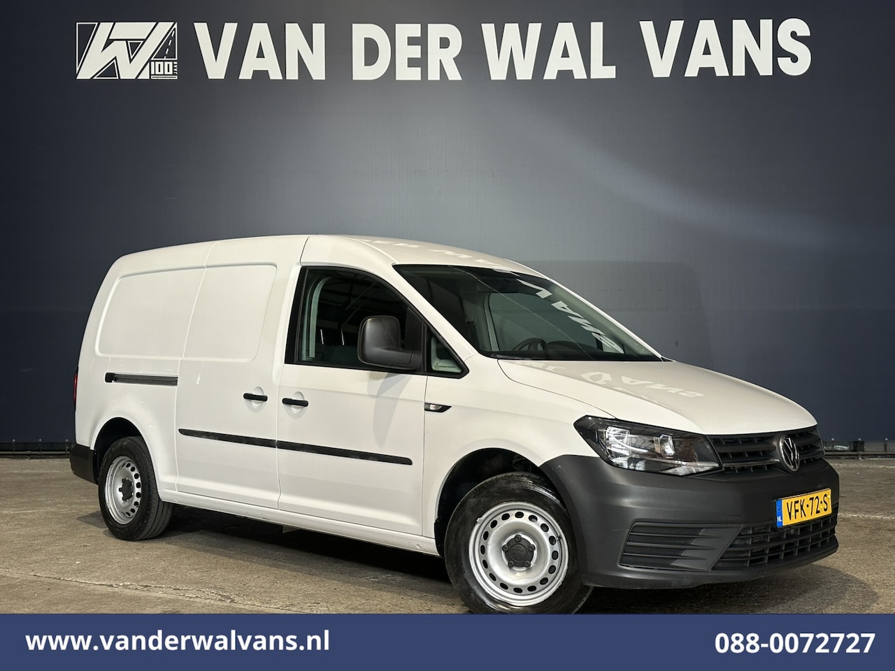Volkswagen Caddy Maxi - 2.0 TDI L2H1 Euro6 Airco | Cruisecontrol | 1400kg Trekhaak Zijdeur - AutoWereld.nl