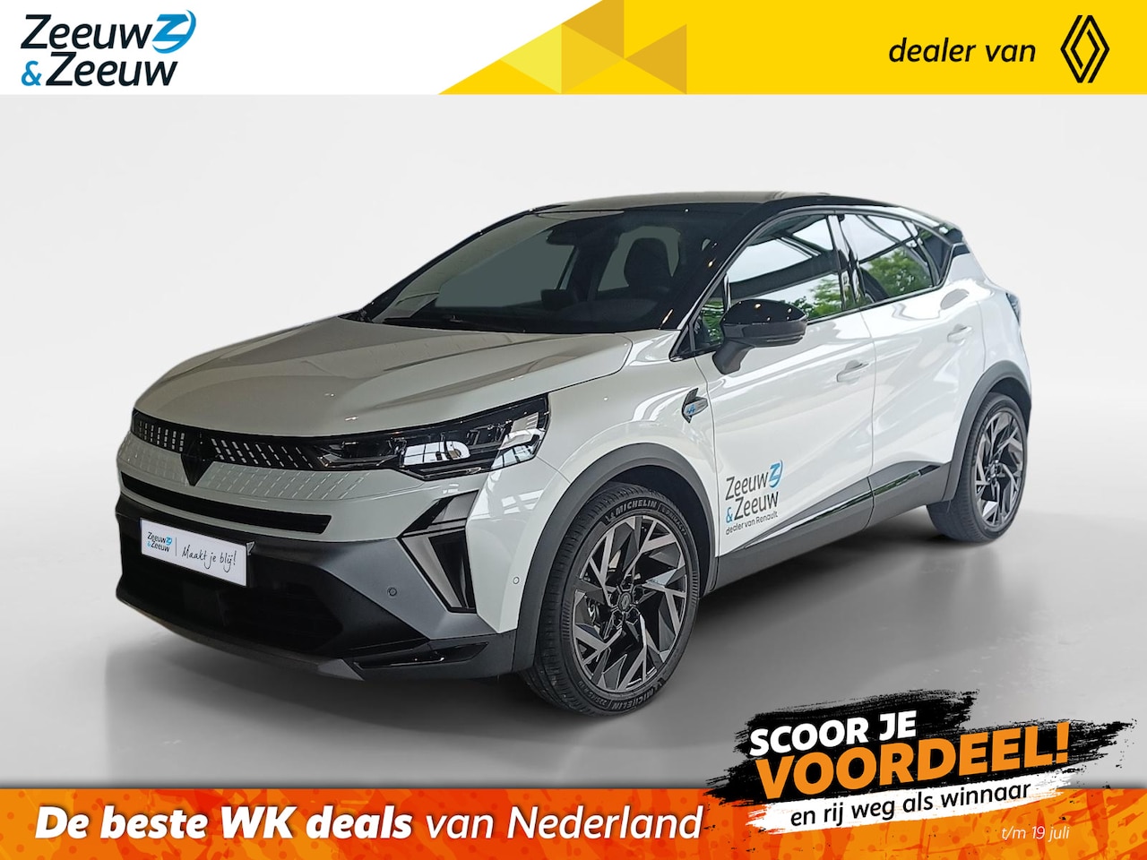 Renault Captur - 1.8 E-Tech full hybrid 160 esprit Alpine |Beschikbaar per 16 september 2026 | Rijdende dem - AutoWereld.nl