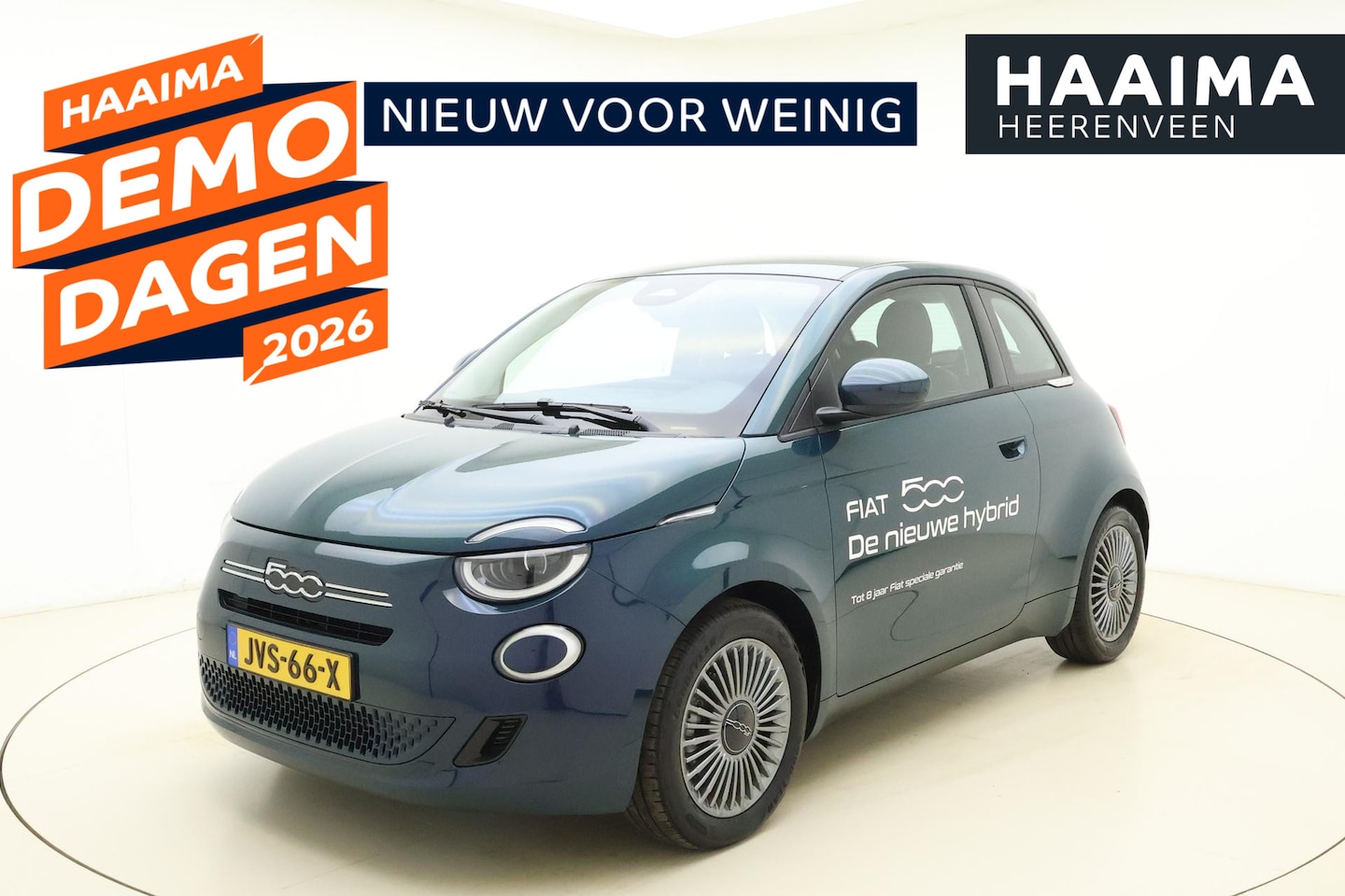 Fiat 500 - 1.0 Hybrid Torino Launch Edition | Navigatie via Carplay | Climate control | DEMO | Lichtm - AutoWereld.nl