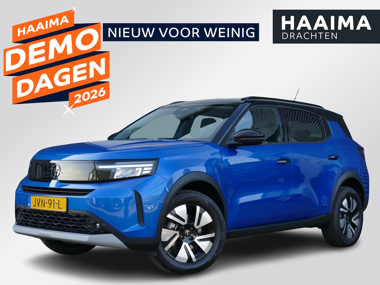 Opel Frontera - 1.2 Turbo Hybrid GS | Uit voorraad leverbaar! | 7 Persoons | 145PK | AUTOMAAT | Dodehoek D - AutoWereld.nl