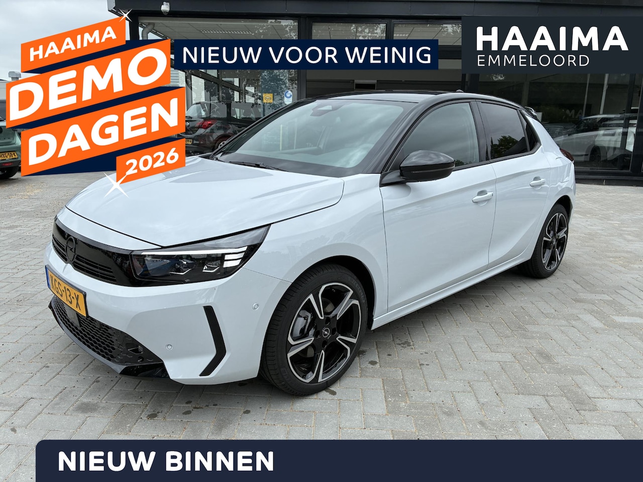 Opel Corsa - 1.2 Turbo 145Pk Hybrid Automaat Ultimate | DEMO | Climate control | Navigatie | Camera | P - AutoWereld.nl