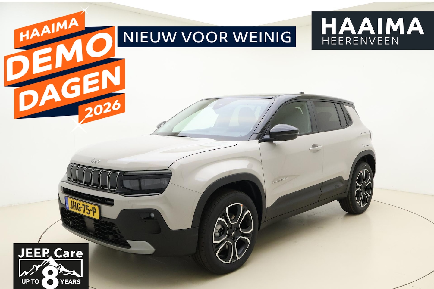 Jeep Avenger - 1.2 e-Hybrid Summit | Navigatie | Automaat | 18'' lichtmetalen velgen | Two-tone lak | JBL - AutoWereld.nl