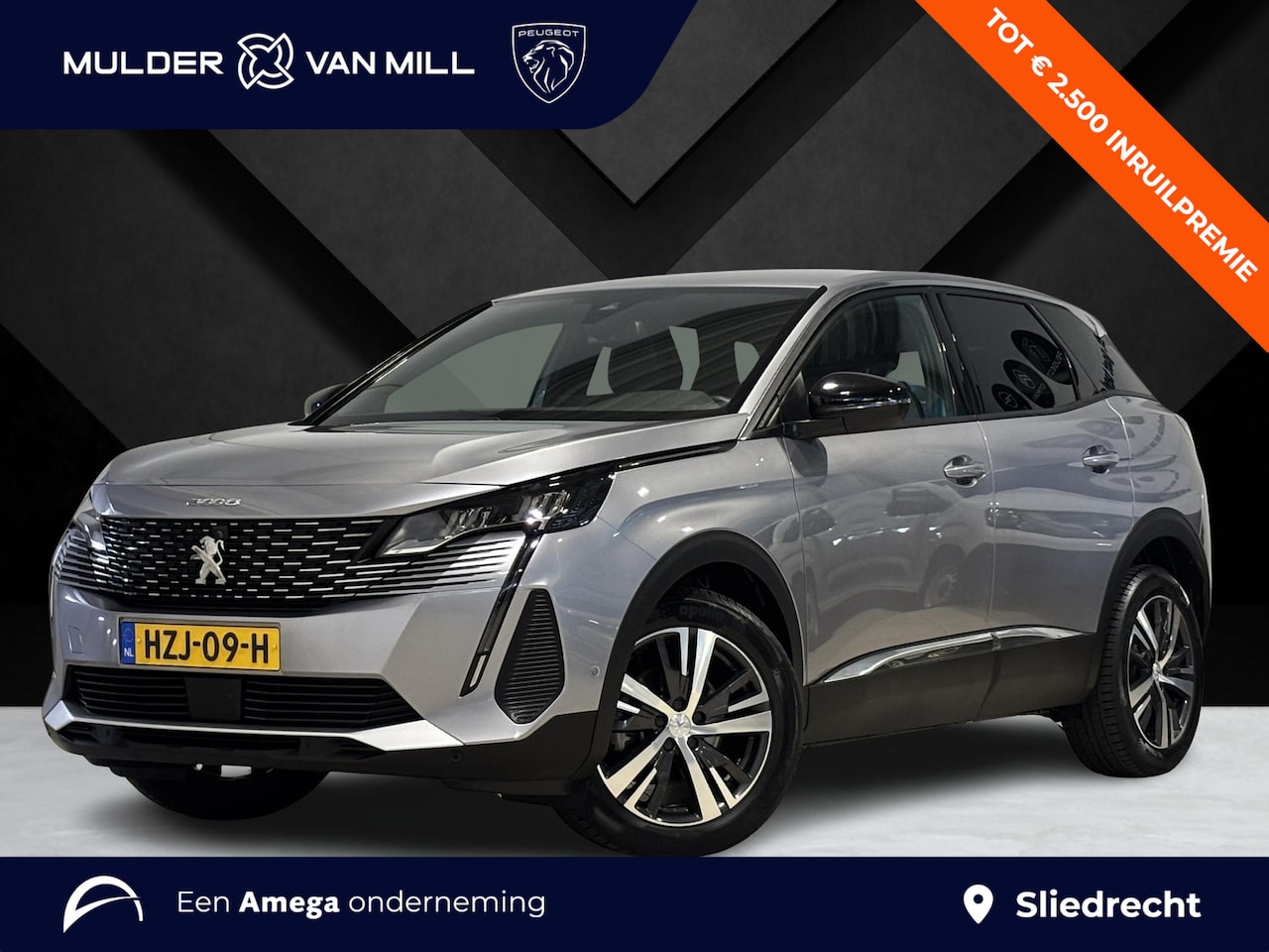 Peugeot 3008 - Allure Pack Business 1.2 Turbo 130pk | STOELVERW. | NAVI | 360° CAMERA | KEYLESS ENTRY | C - AutoWereld.nl