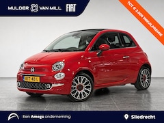 Fiat 500 C - Cabrio RED 1.0 Hybrid 70pk | CLIMA | NAVI | PARKEERHULP | CRUISE CONTROL | 16" LM-VELGEN |