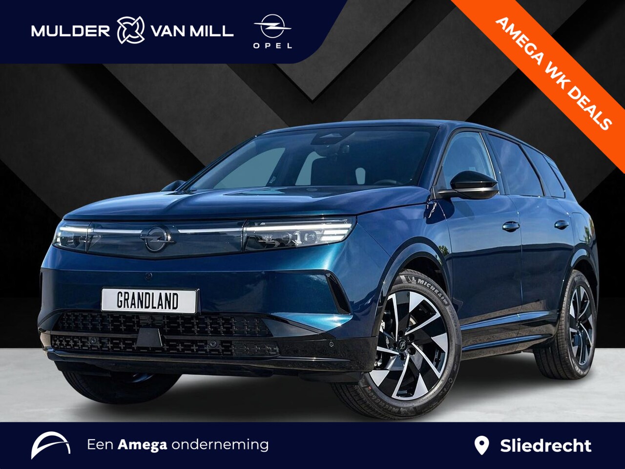 Opel Grandland Electric - GS EV 73kWh 210pk | SCHUIF/KANTELDAK | 360° CAMERA | AGR-STOELEN | - AutoWereld.nl