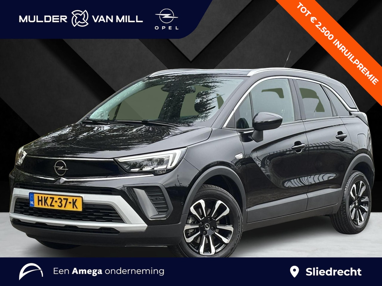Opel Crossland - Elegance 1.2 Turbo 110pk | PANODAK | 180° CAMERA | NAVI PRO | ISOFIX | PARKEERSENSOREN | - AutoWereld.nl