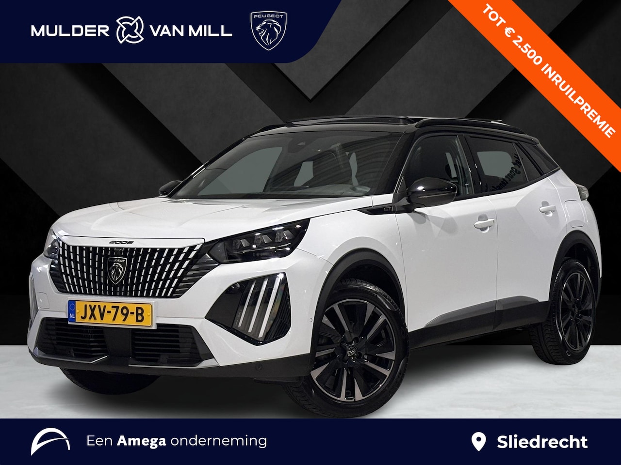 Peugeot 2008 - GT Pack 1.2 Turbo 130pk EAT8 | SCHUIF/KANTELDAK | ALCANTARA INTERIEUR | 18" LM 'EVISSA' | - AutoWereld.nl