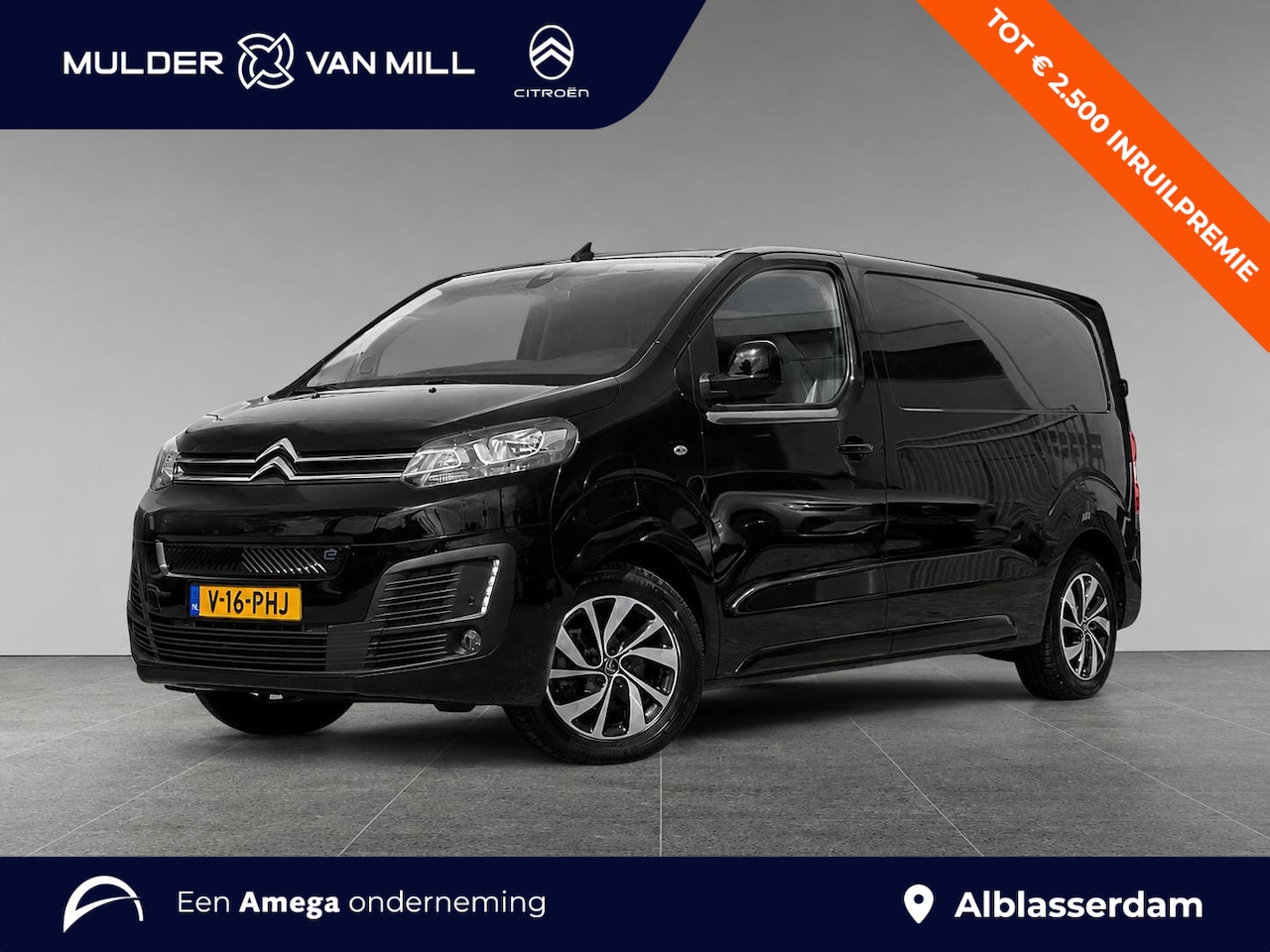 Citroën ë-Jumpy - GB M L2 Driver EV 75kWh 136pk AUTOMAAT | CAMERA | NAVI | LM-VELGEN | DODEHOEKBEW. | DAB+ | - AutoWereld.nl