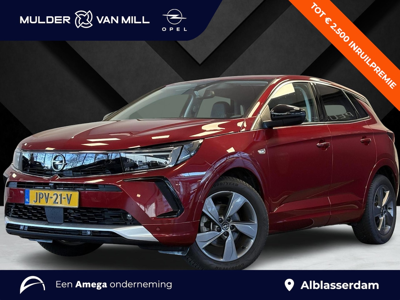 Opel Grandland - Elegance 1.2 Turbo 130pk | ALL SEASON BANDEN | AGR-STOEL | LED PIXEL VERLICHTING | 360° CA - AutoWereld.nl