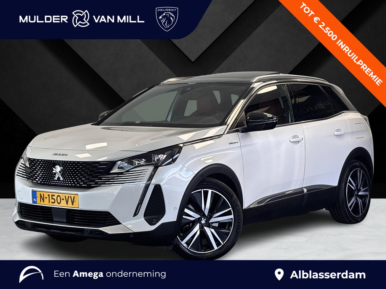 Peugeot 3008 - GT Pack 1.6 HYbrid4 PHEV 300pk 4x4 e-EAT8 | SCHUIF/KANTELDAK | ELEKTR. A.KLEP | NIGHTVISIO - AutoWereld.nl