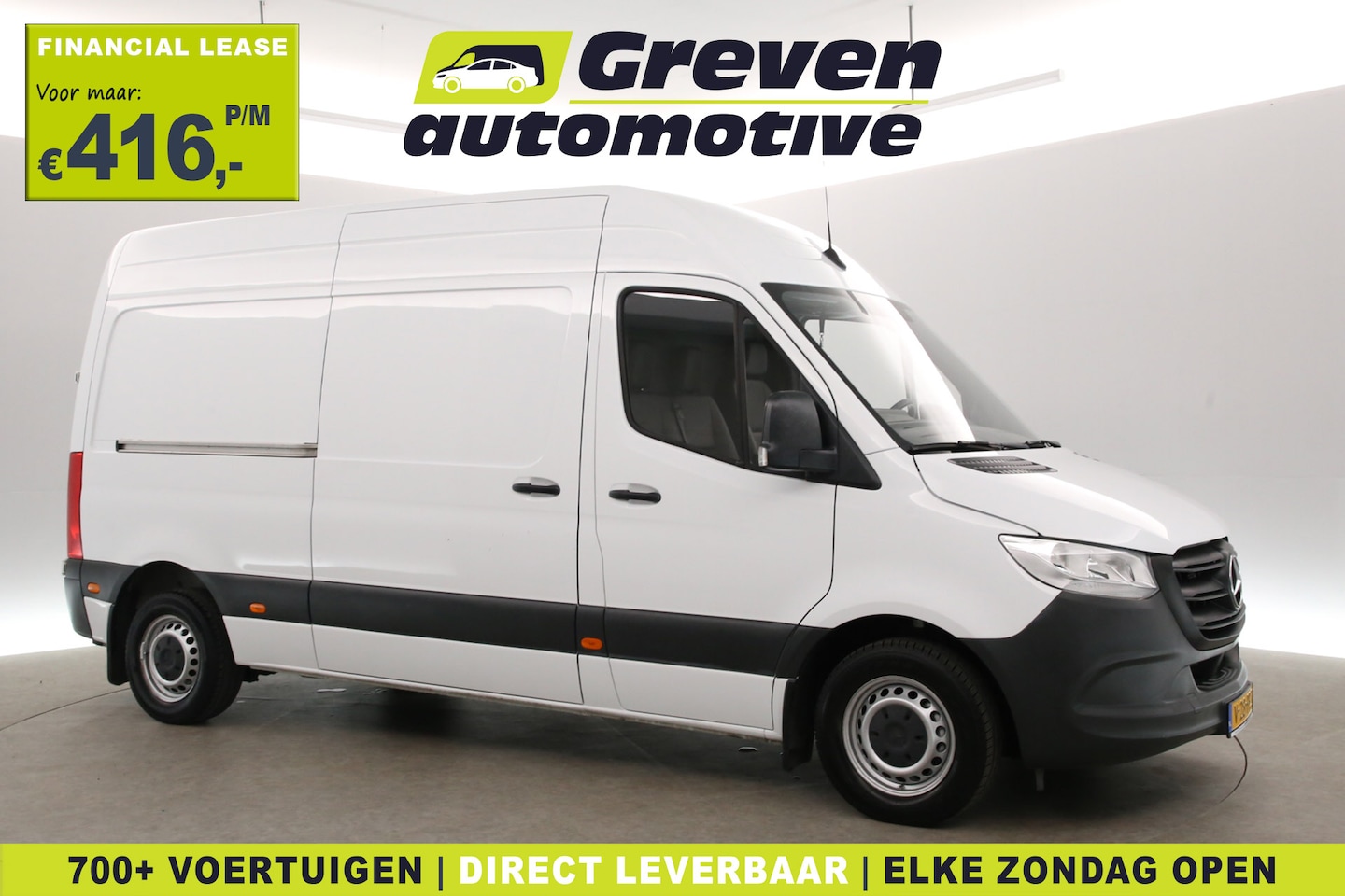 Mercedes-Benz Sprinter - 314 2.2 CDI L2H2 | Automaat | Airco | Camera | 3 Zits | Trekhaak | Cruise | Carplay | 2xSc - AutoWereld.nl