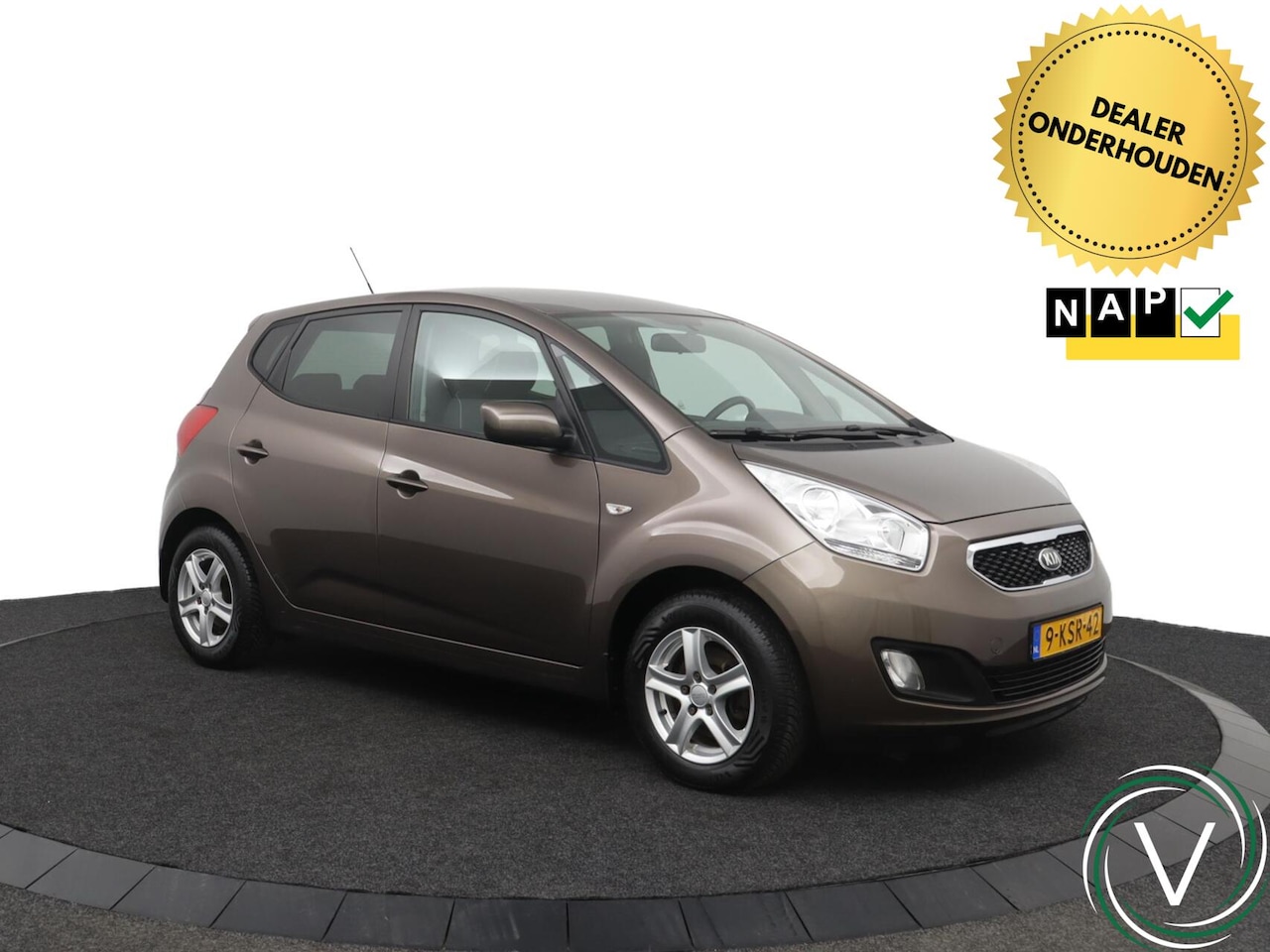 Kia Venga - 1.4 CVVT Plus Pack|CAM|NAVI|DEALER OND|NAP - AutoWereld.nl