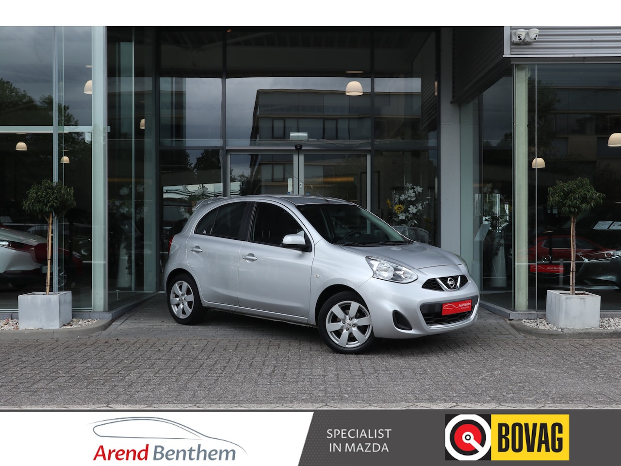 Nissan Micra - 1.2 DIG-S Acenta AUTOMAAT Airco / Cruise / LM-Velgen / Audio - AutoWereld.nl