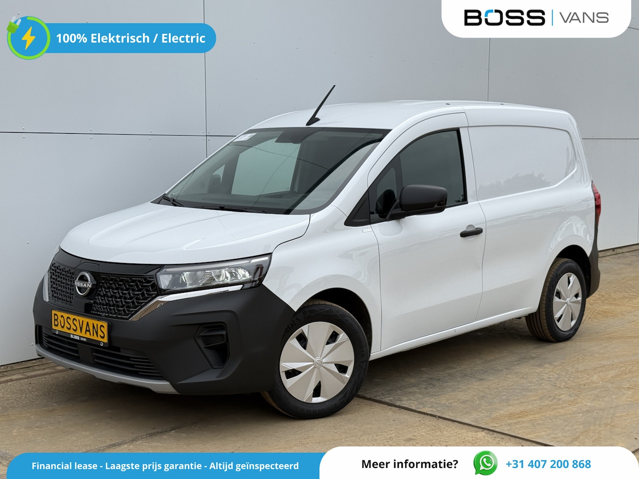 Nissan Townstar - EV 45kWh L1 260KM WLTP LED Climate Control Cruise Control Laadkabel Parkeersensoren Citan - AutoWereld.nl