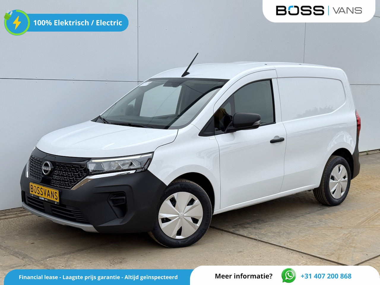 Nissan Townstar - EV 45kWh L1 260KM WLTP LED Climate Control Cruise Control Laadkabel Parkeersensoren Citan - AutoWereld.nl