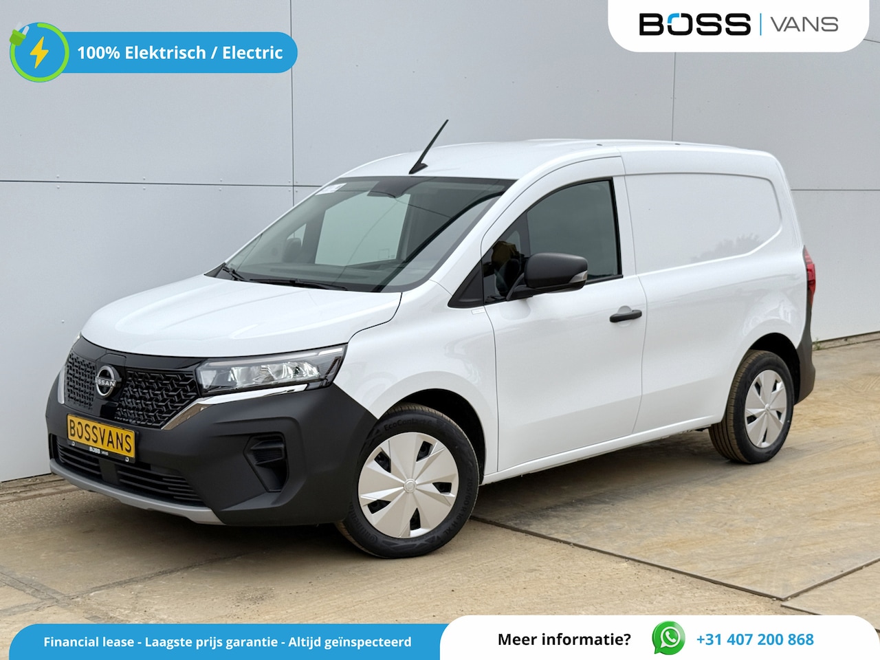 Nissan Townstar - EV 45kWh L1 260KM WLTP LED Climate Control Cruise Control Laadkabel Parkeersensoren Citan - AutoWereld.nl