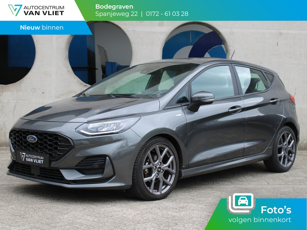 Ford Fiesta - 1.0 EcoBoost Hybrid ST-Line | APPLE CARPLAY / ANDROID AUTO | CRUISE CONTROL | 17" LICHTMET - AutoWereld.nl