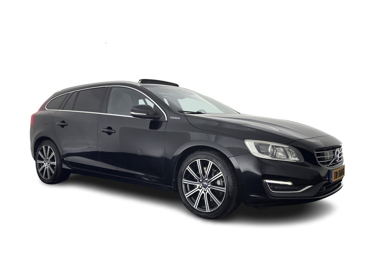 Volvo V60 - 2.4 D5 Twin Engine Special Edition (INCL.BTW) Aut. *PANO | LEATHER | ADAPTIVE-CRUISE | XEN - AutoWereld.nl