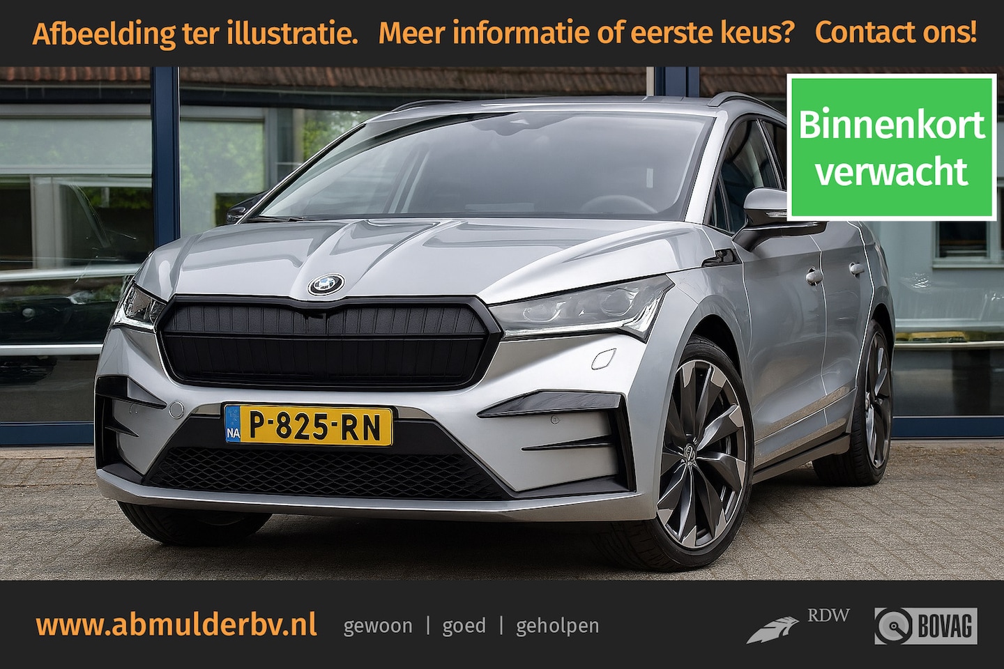 Skoda Enyaq iV - 80 Sportline | Org. NL | BOVAG Garantie | Cruise control adaptief | Apple Carplay/Android - AutoWereld.nl
