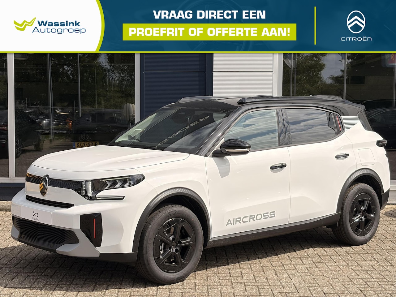 Citroën Ë-C3 Aircross - Collection 113pk Extended Range 54 kWh | Bluetooth | Parkeercamera | Climate Control | Cru - AutoWereld.nl