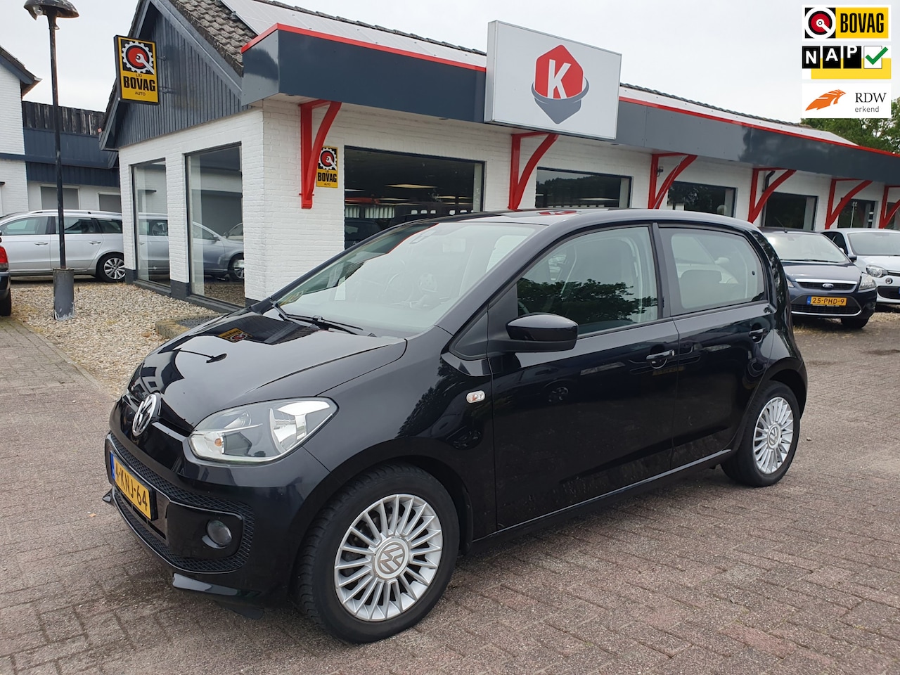 Volkswagen Up! - 1.0 high up! BlueMotion 5drs NAVI/AC BJ 2013 - AutoWereld.nl