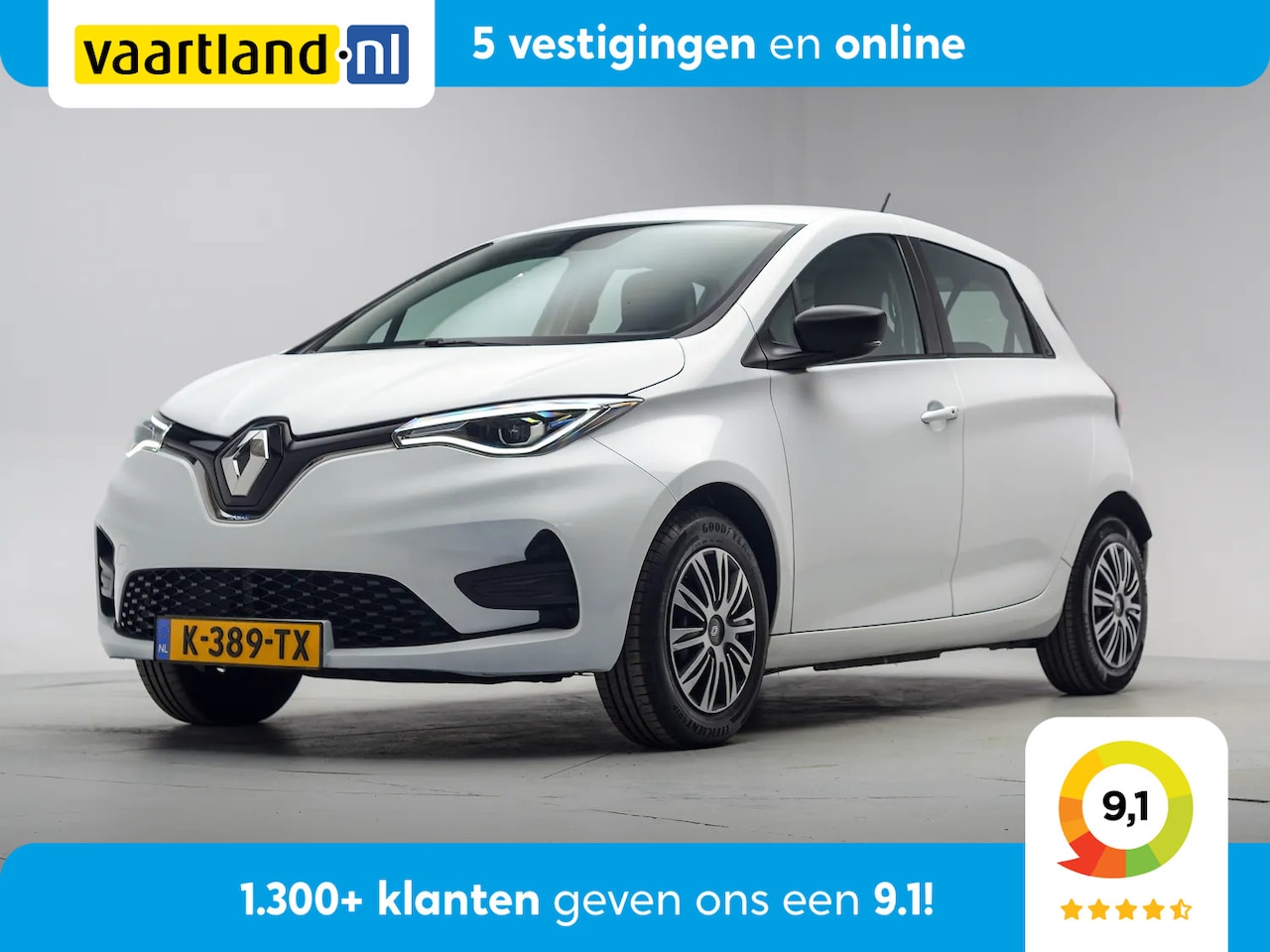 Renault Zoe - R110 Life 52kWh [ Koopaccu Climate Cruise Apple/Android ] - AutoWereld.nl