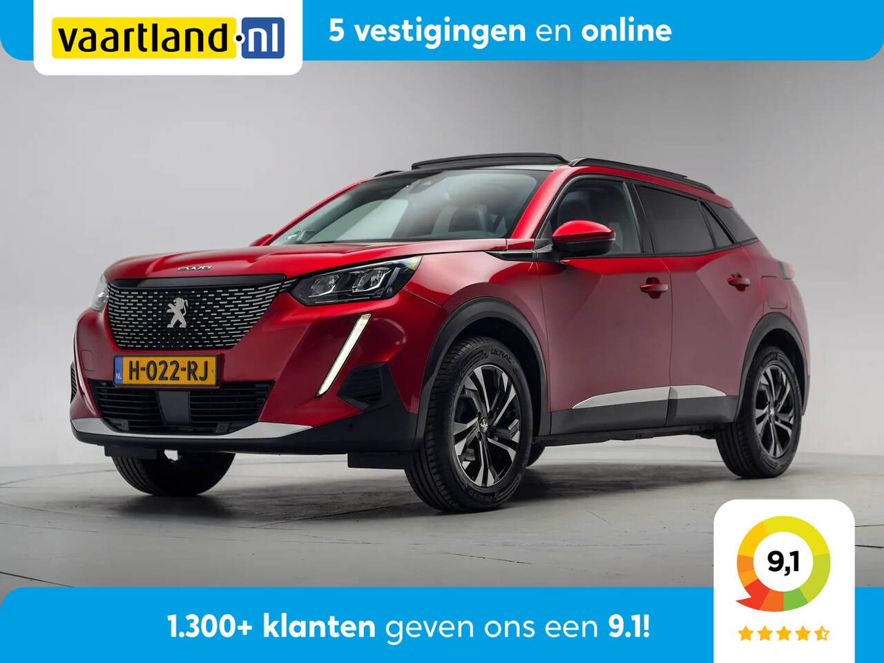 Peugeot 2008 - 1.2 PureTech Allure [ Panorama LED Trekhaak Camera ] - AutoWereld.nl