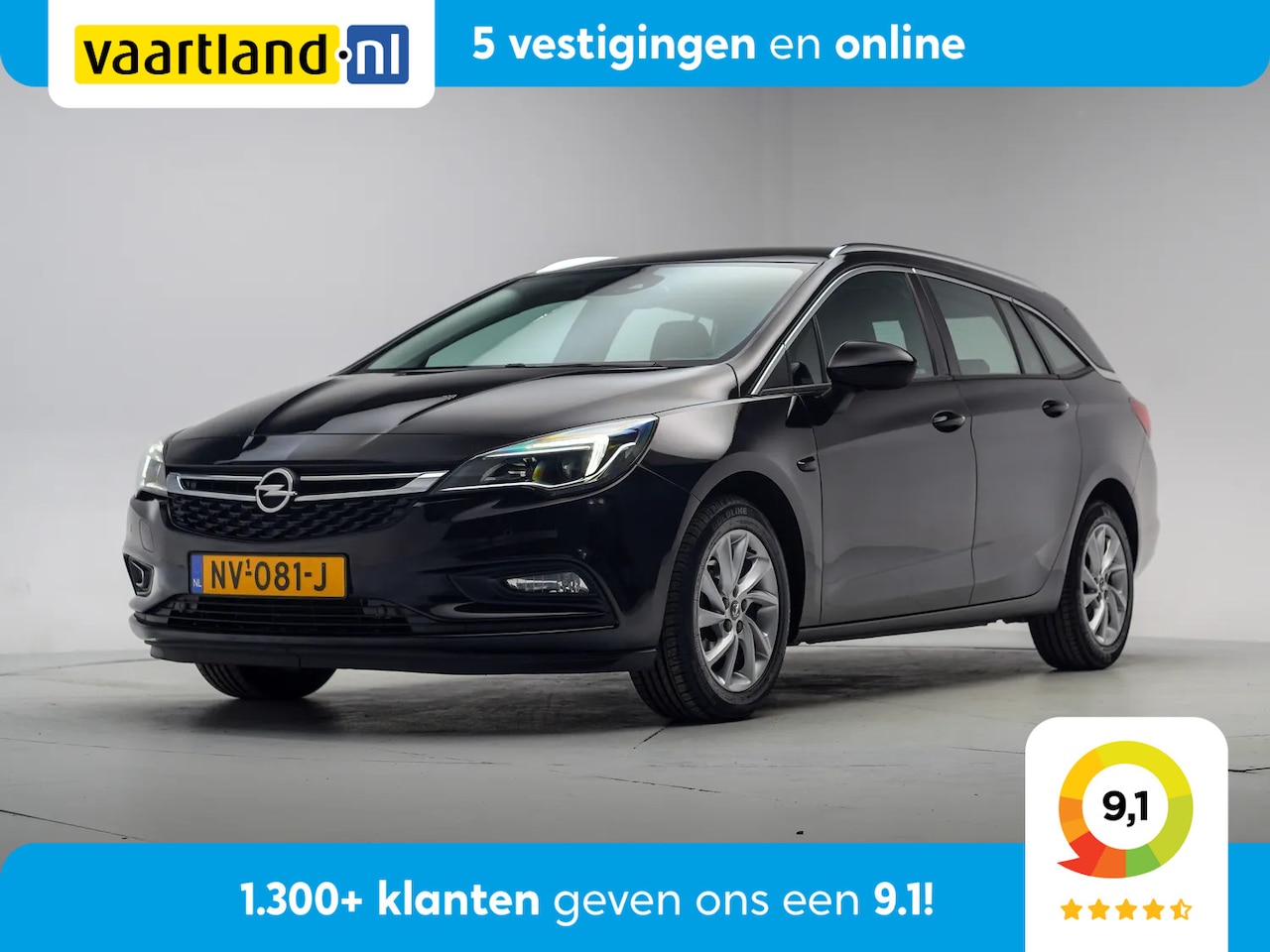 Opel Astra - 1.0 Innovation [ Navi Camera Half Leder ] - AutoWereld.nl