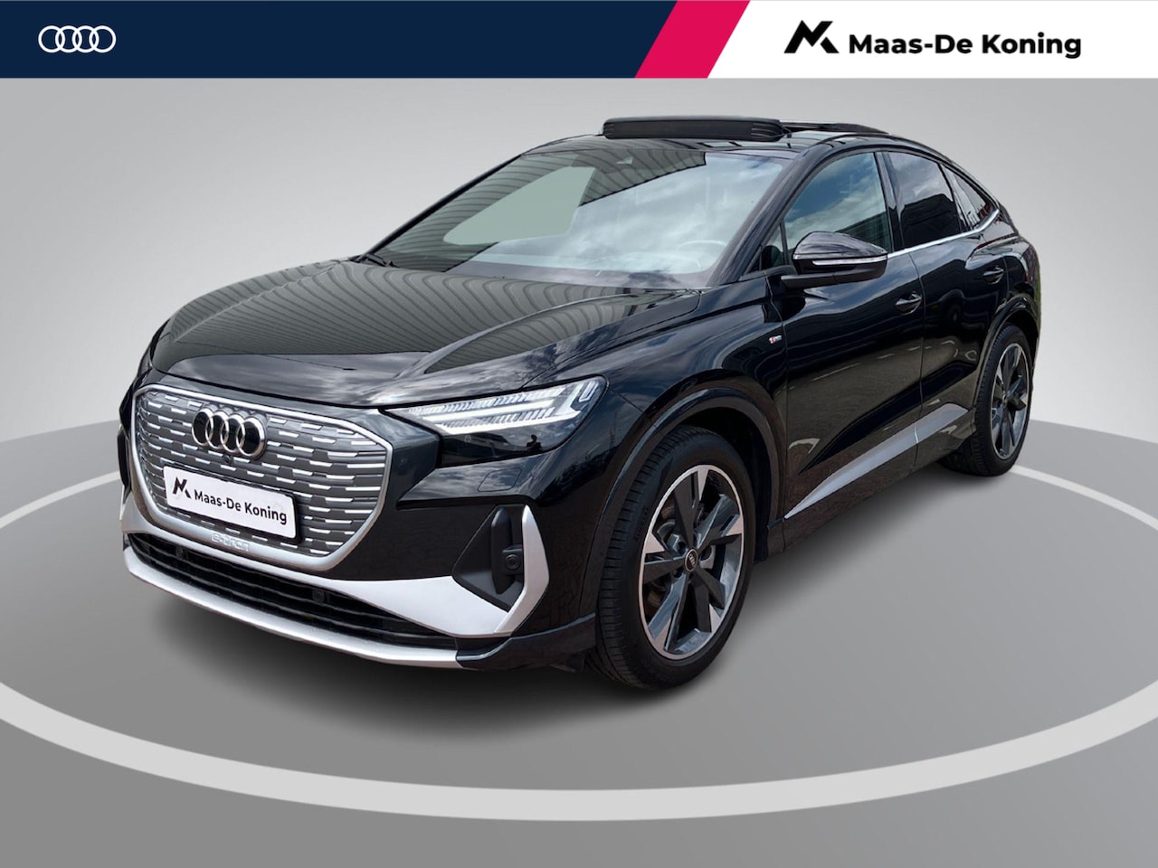 Audi Q4 Sportback e-tron - 40 S Line 82kWh / 204pk · Panoramadak · Navigatie · SONOS · Camera + Parkeersensoren · Dri - AutoWereld.nl