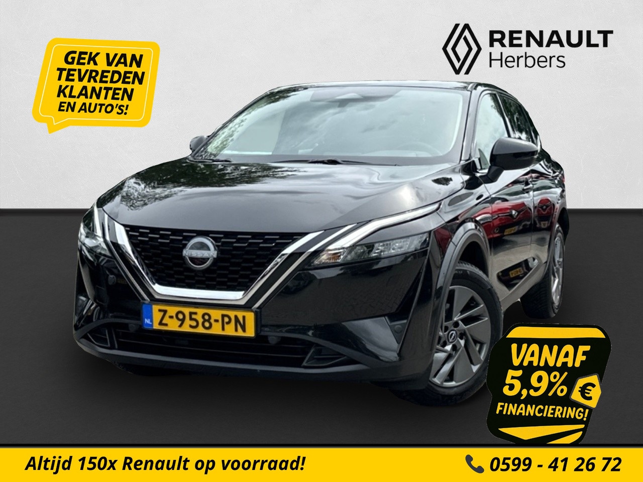 Nissan Qashqai - 1.3 MHEV Xtronic Acenta ADAPT CRUISE / STOEL/STUUR&VOORRUITVERW. / TREKHAAK - AutoWereld.nl