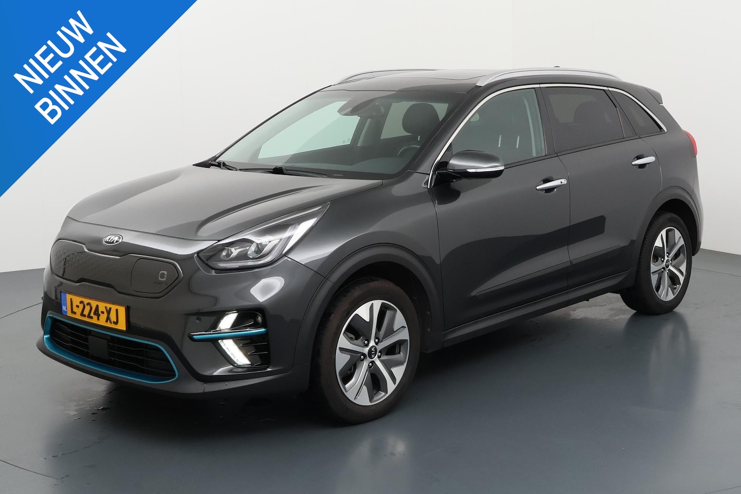 Kia e-Niro - DYNAMICPLUSLINE 64 KWH (100% SOH) I V/D EERSTE EIGENAAR I 3-FASE LADEN I SCHUIF/KANTELDAK - AutoWereld.nl