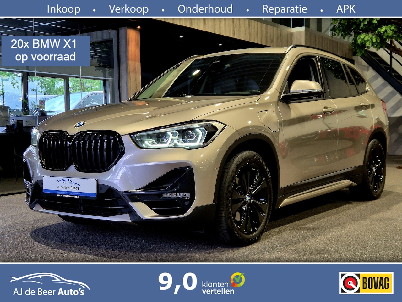 BMW X1 - xDrive25e High Executive Sportline | Bruin leder | Camera | HUD | Trekhaak | 4x4 - AutoWereld.nl