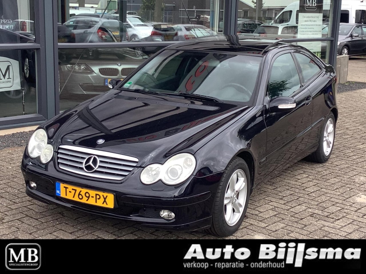Mercedes-Benz C-klasse Sportcoupé - 200 K. Panorama dak, indianapolis, zeer net, - AutoWereld.nl