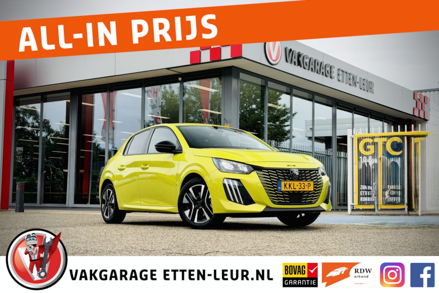Peugeot 208 - 1.2 100PK Allure | PDC | CLIMA | CRUISE | CARPLAY + ANDROID - AutoWereld.nl