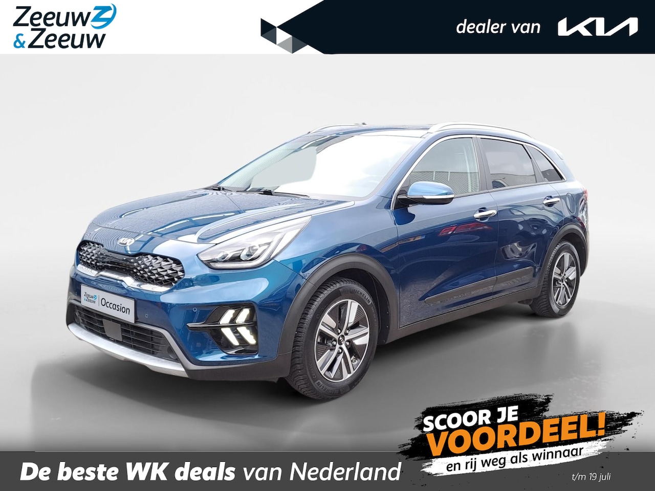 Kia Niro - 1.6i Hybrid ExecutiveLine Meest luxe uitvoering | Dealer onderhouden | Fabrieksgarantie | - AutoWereld.nl