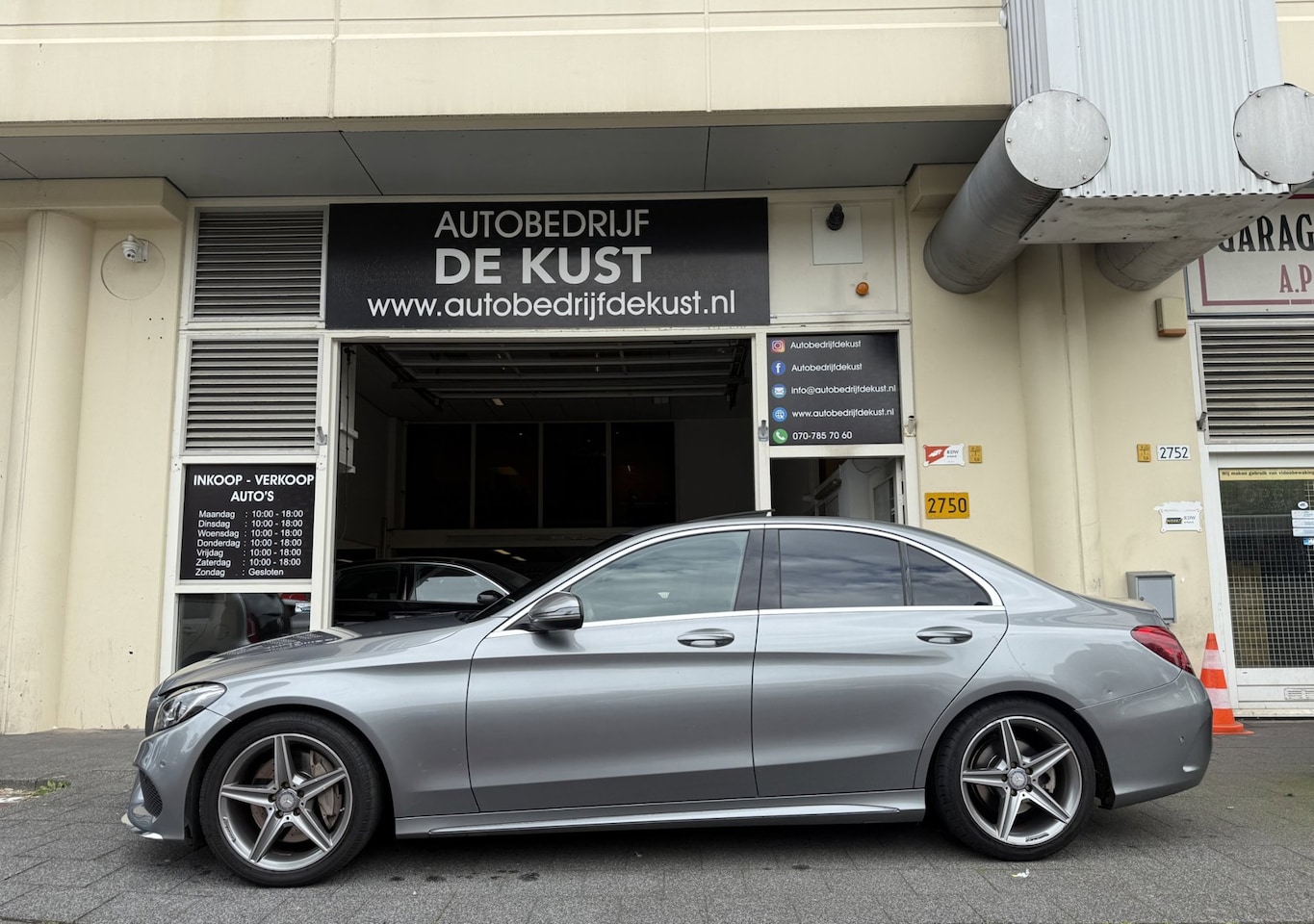 Mercedes-Benz C-klasse - 250 AMG 2015 Dak Leder Navi/Camera - AutoWereld.nl