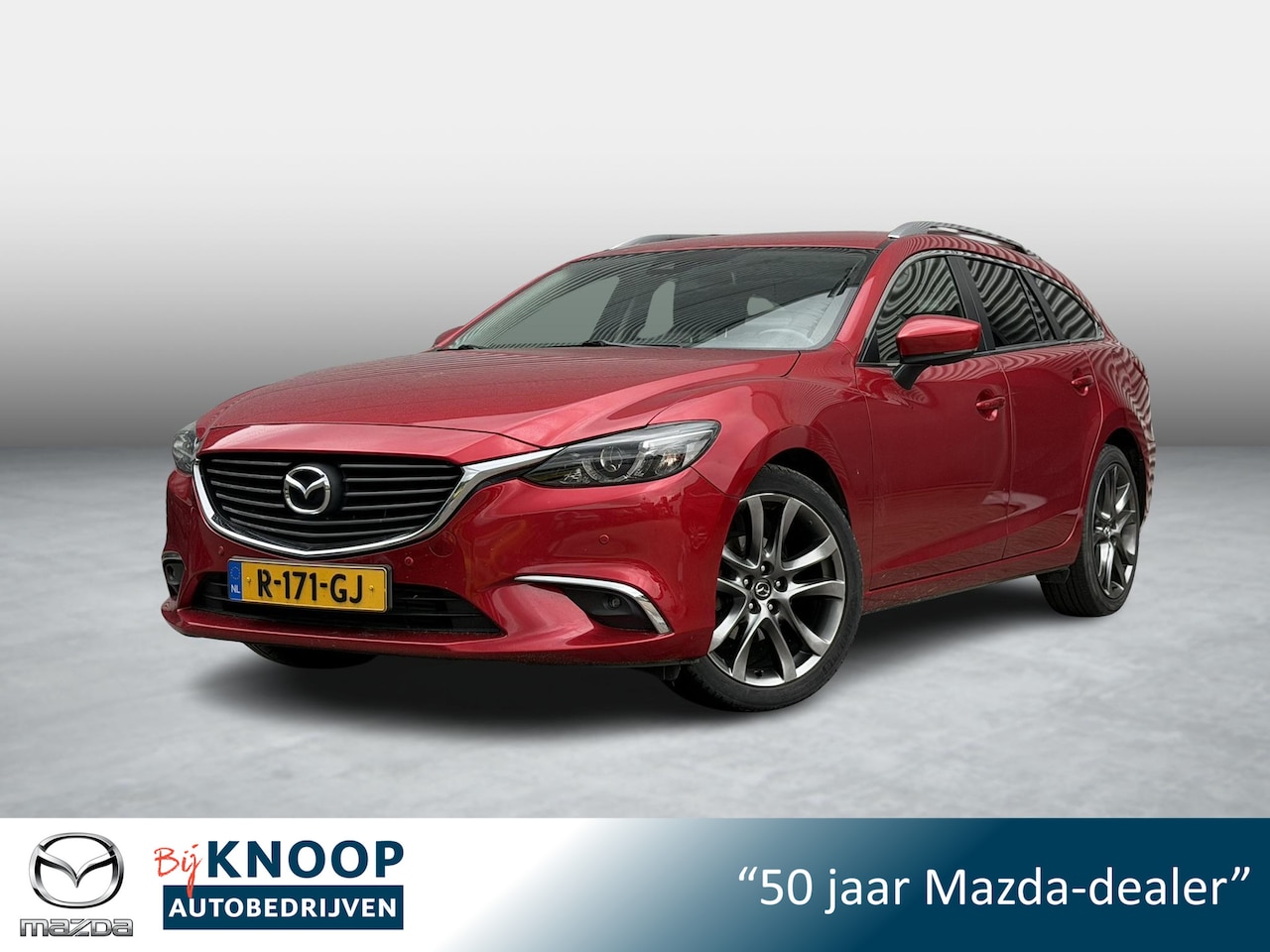 Mazda 6 Sportbreak - 2.2D SkyActiv-D 150 Skylease+ | Trekhaak | LED | PDC | - AutoWereld.nl