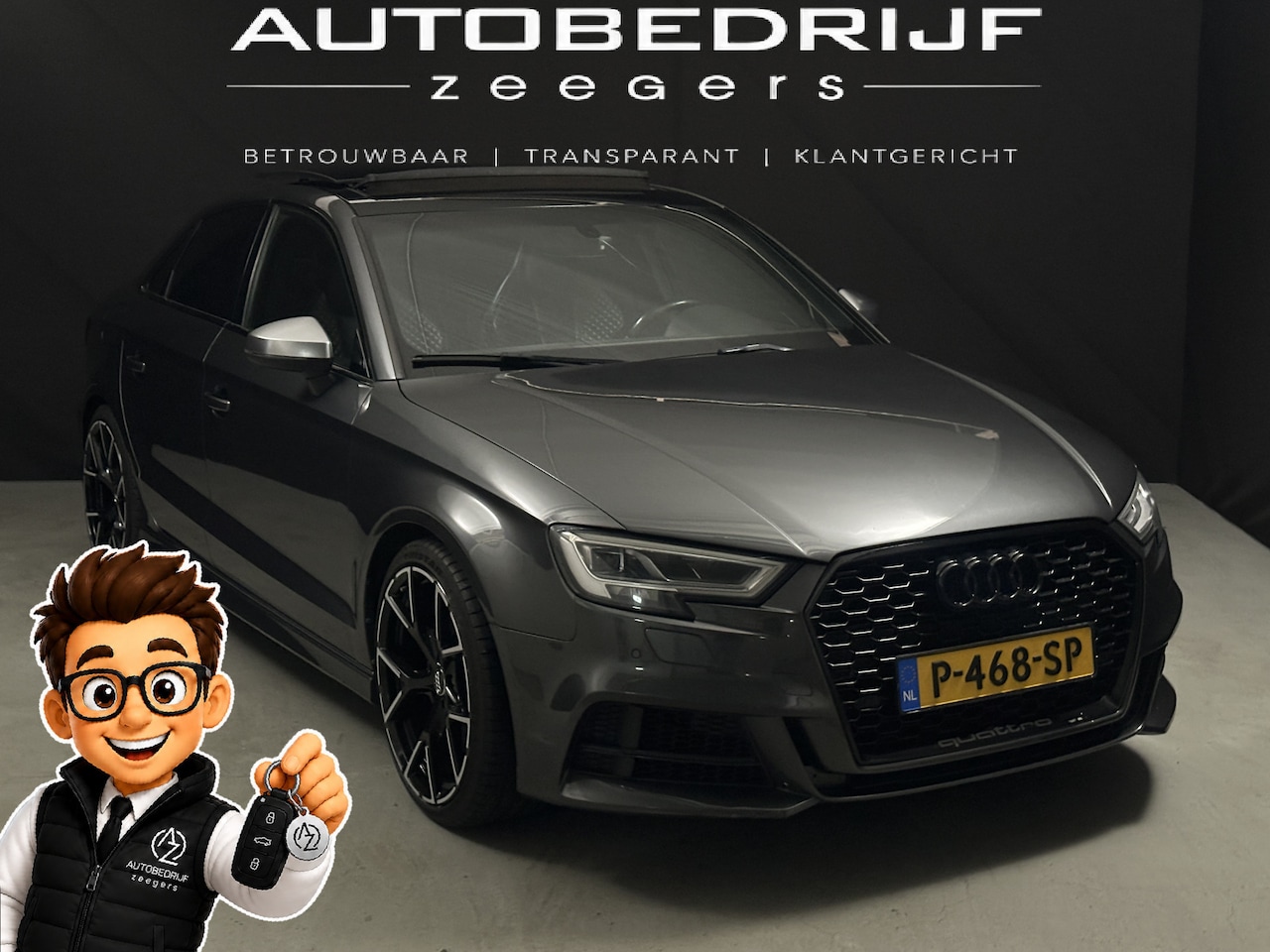 Audi S3 - 2.0 TFSI quattro A3 Limousine *AC*Heatseat*Navi*Automaat* - AutoWereld.nl