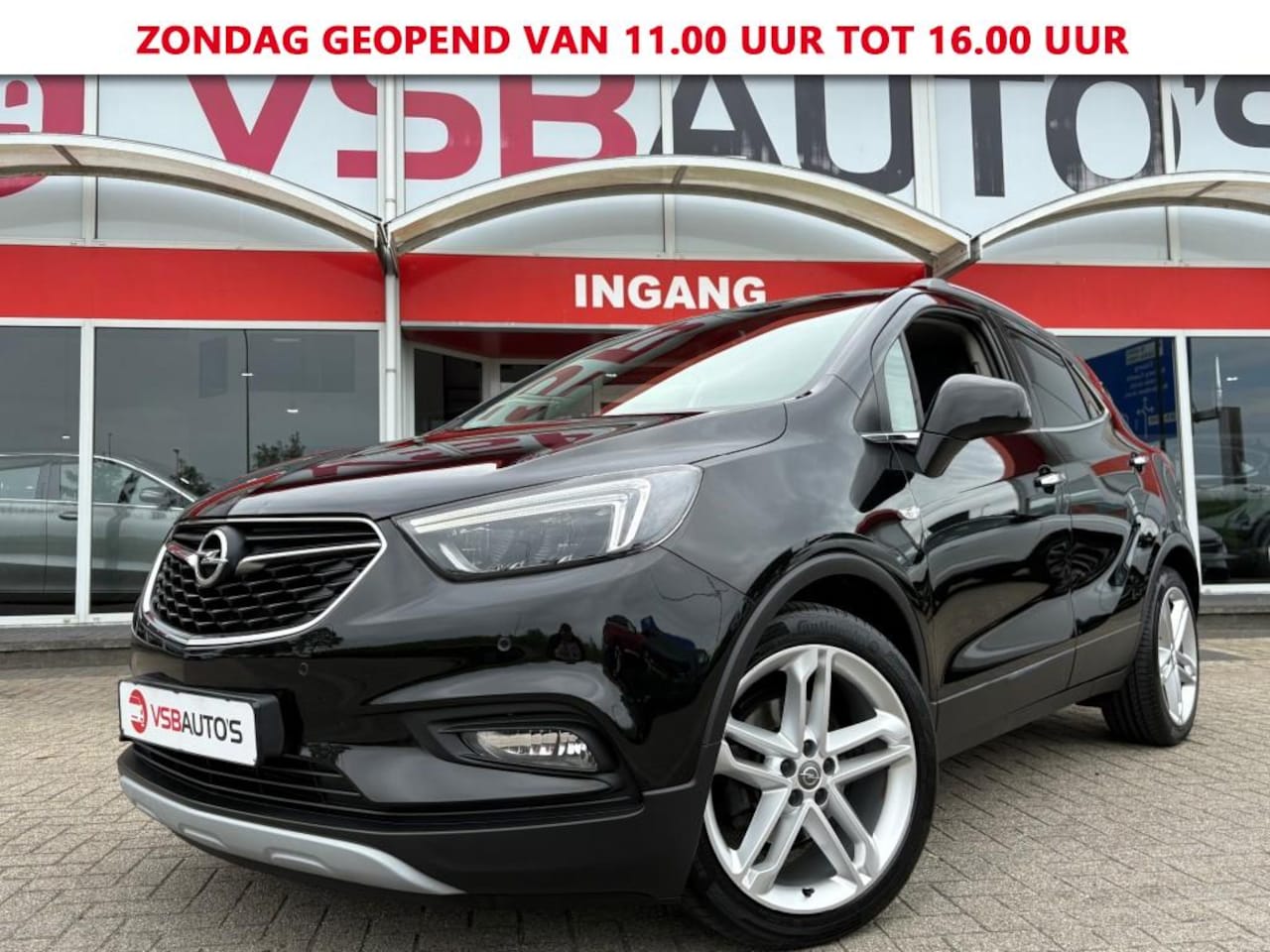 Opel Mokka - X 1.4 TURBO BLACK EDITION. PANO NAVI CAMERA LEER - AutoWereld.nl