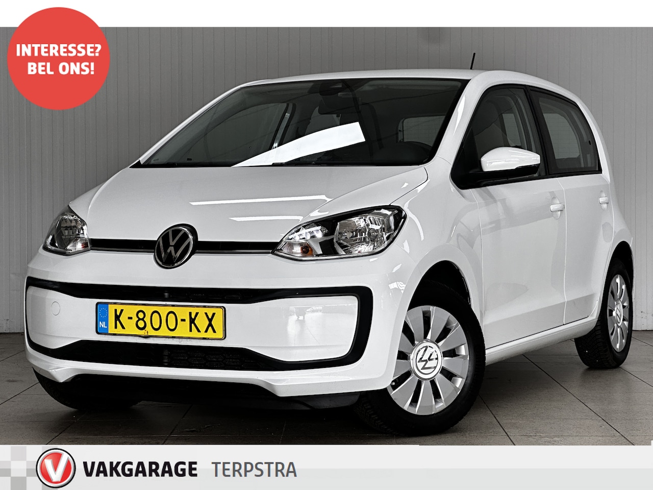 Volkswagen Up! - 1.0 BMT move up!/ MAPS + MORE/ Lane-Assist./ DAB+/ Airco/ C.V. Afstand/ Elek. Ramen/ Isofi - AutoWereld.nl