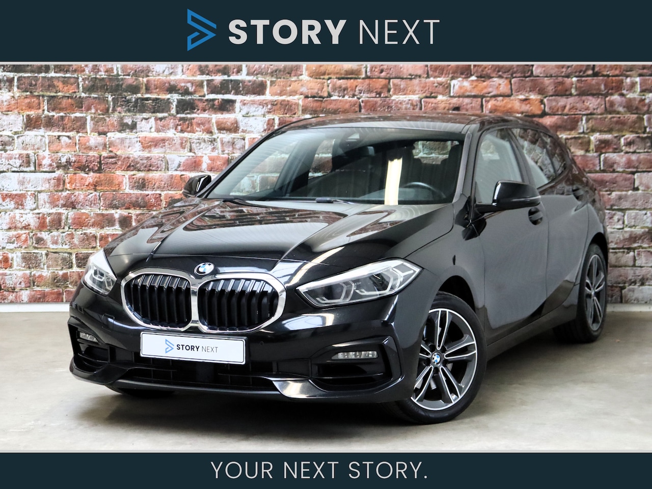 BMW 1-serie - 118i High Executive Sport Line Automaat / Live Cockpit Professional / Stoelverwarming / Cl - AutoWereld.nl