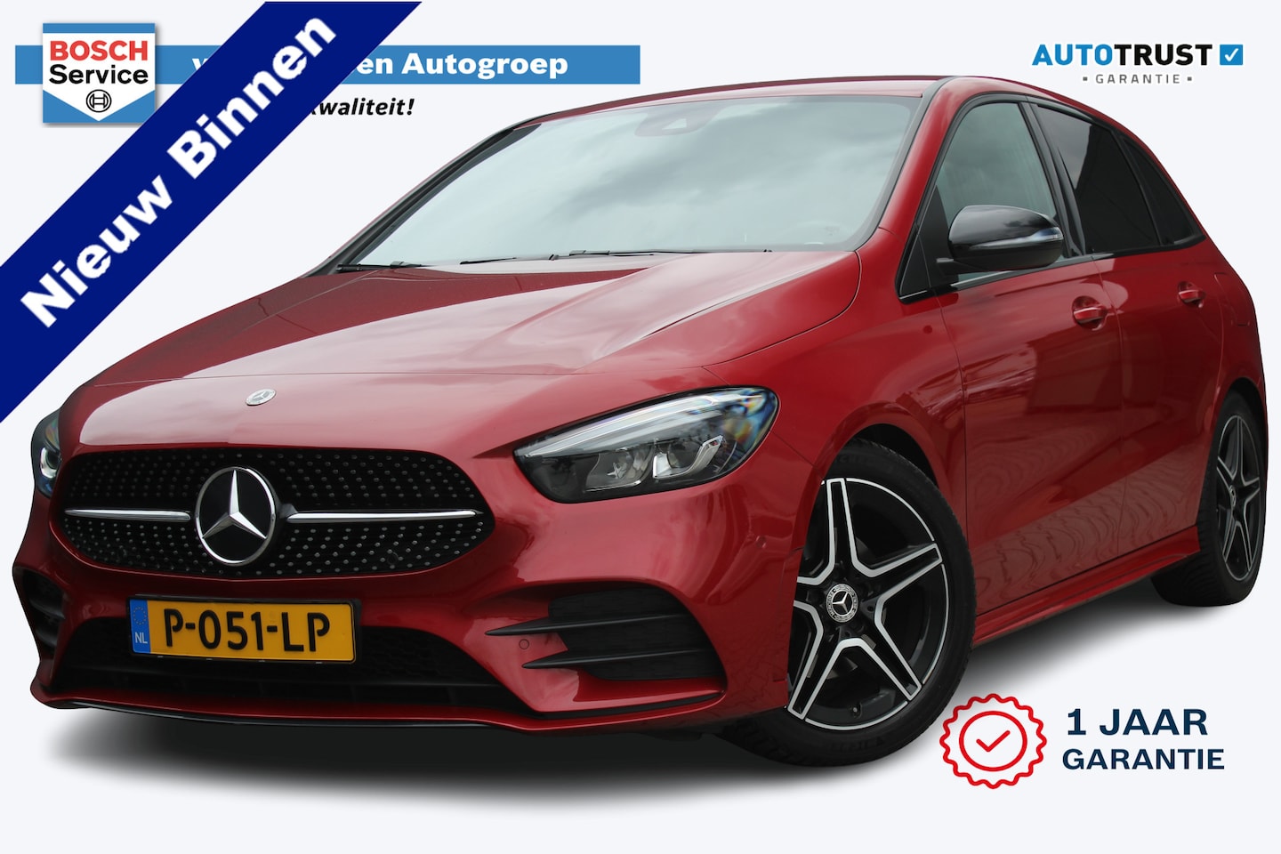 Mercedes-Benz B-klasse - 200 Business Solution AMG | Incl. 12 Maanden garantie | Stoelverwarming | Elektrische trek - AutoWereld.nl