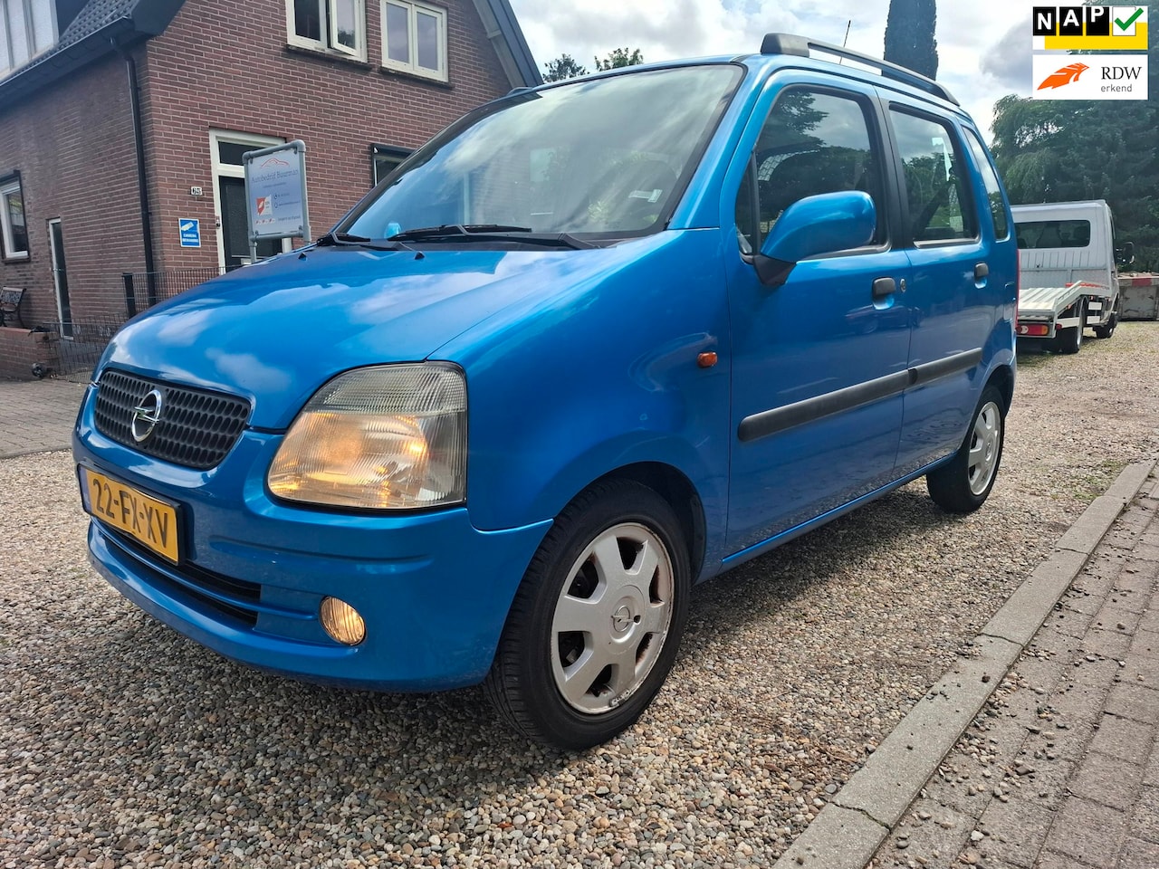 Opel Agila - 1.2-16V Elegance airco nieuwe APK KOOPJE! - AutoWereld.nl