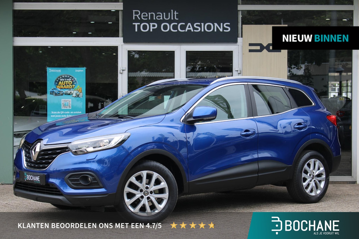 Renault Kadjar - 1.3 TCe Zen | Automaat | Parkeersensoren Voor + Achter | Cruise control - AutoWereld.nl