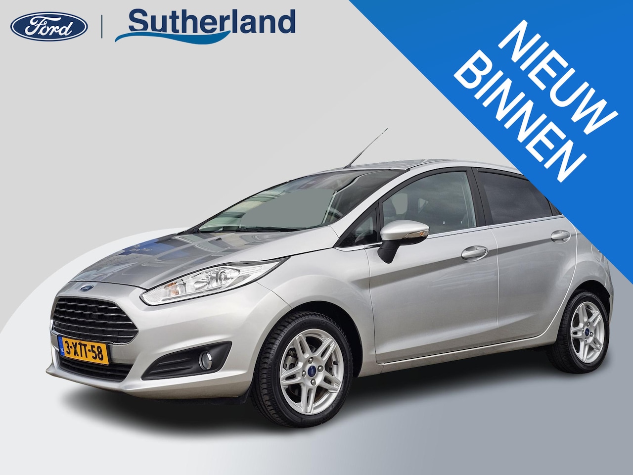 Ford Fiesta - 1.0 EcoBoost Titanium Automaat | 1ste eigenaar | Volledig dealeronderhouden | Distributie - AutoWereld.nl