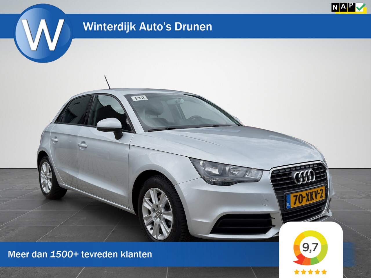 Audi A1 Sportback - 1.4 TFSI Airco|5Drs|Automaat|Cruise|NAP - AutoWereld.nl