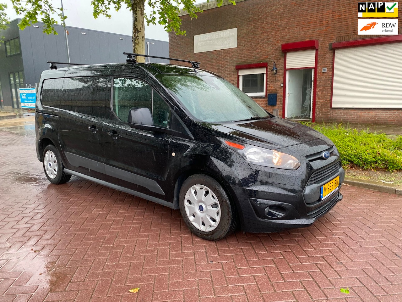 Ford Transit Connect - 1.5 TDCI L2 Trend * Euro6 / 2016 / Airco / Cruise Control / PDC / Navigatie/ StartStop /6B - AutoWereld.nl